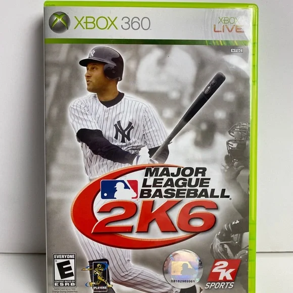 🕹⚾️XBOX 360 MAJOR LEAGUE BASEBALL 2K6🕹⚾️ - Picture 1 of 7